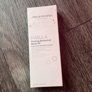New / Never Used : African Botanics : Marula : Firming Botanical Body Oil